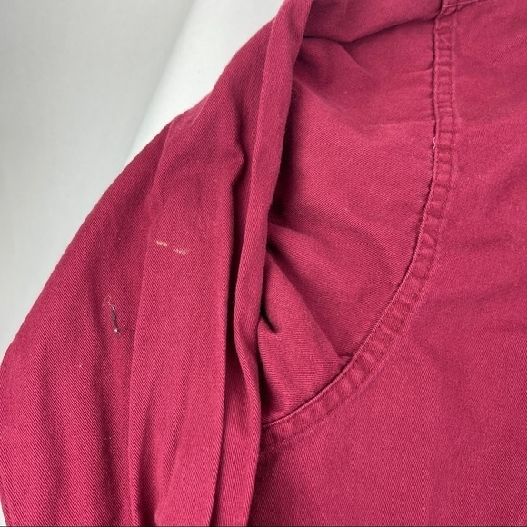 Wrangler Button Up Shirt Mens 3XL Red Pockets Long Sleeve - Picture 5 of 9